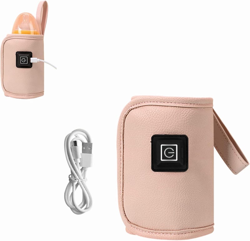 Denpetec Baby Bottle Warmer, USB Milk Heat Keeper - Image 1